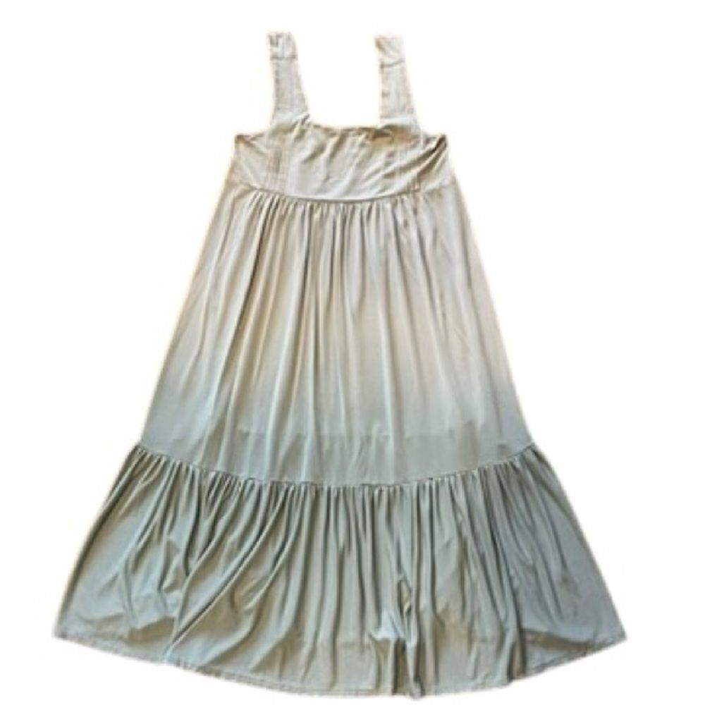 Pol Ombré Gray Tiered Dress Sundress